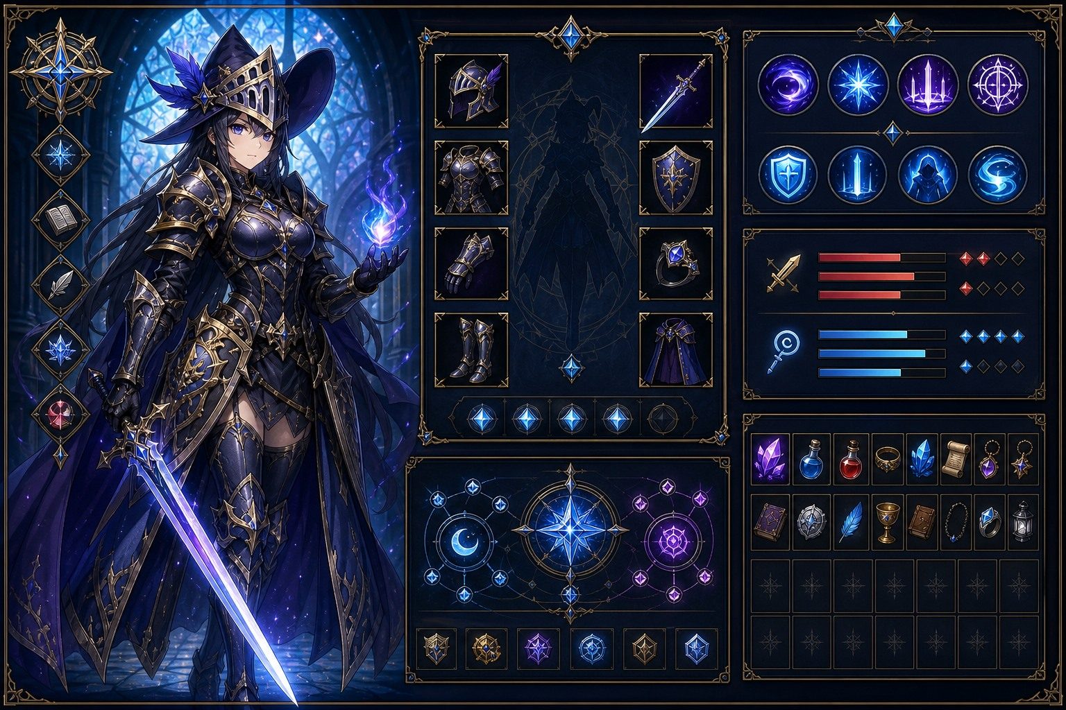 魔女骑士安娜 角色路线 专题图 1